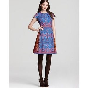 Nanette Lepore Balinese Dance Dress Silk Blend, Sz 6